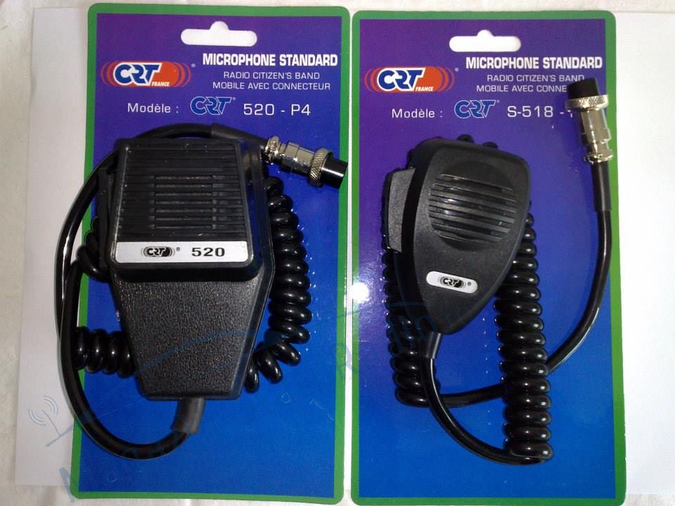 Microfon cu 4 pini pentru statie radio CRT  S 518 P4 compatibil cu TTI550, CRT S mini