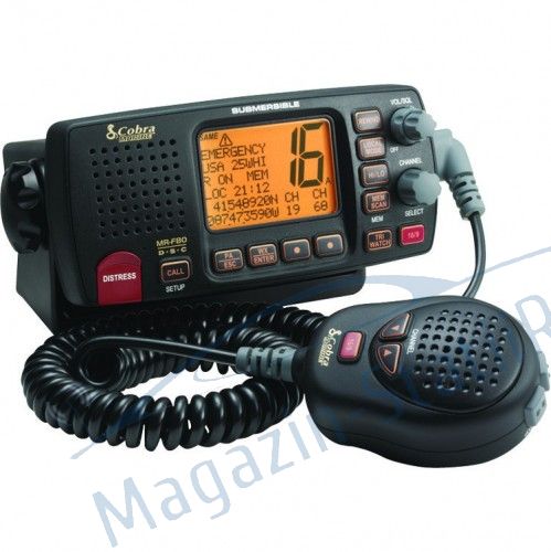 surge tobacco Amplifier Statie radio receptie emisie Cobra Marine MR F80 EU - GPS, Jurnal apeluri  DSC