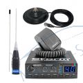 Statia CB Storm Defender 2, Model nou, AM/FM, ASQ+ ANTENA MEGAWAT ML145 MAG
