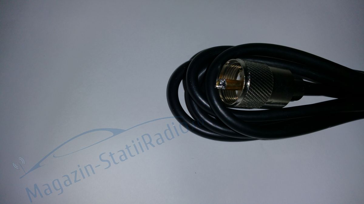 Cablu REFLECTOMETRU PL/PL 2m pentru SWR-metru cu mufe incluse montate