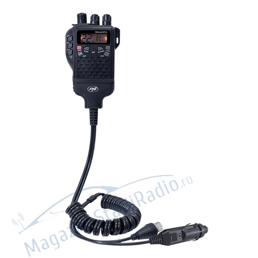 Kit Statie radio portabila PNI HP 62 ASQ si Antena PNI Extra 48 