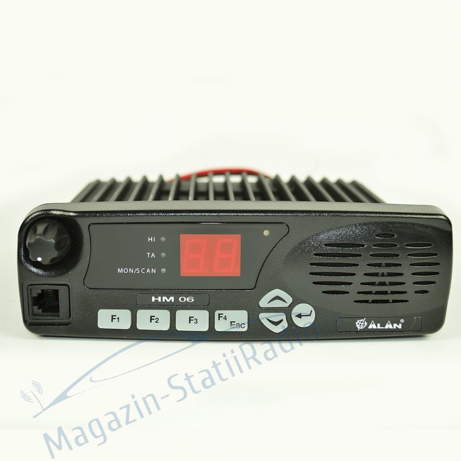 Statie radio VHF Midland Alan HM106, pentru TAXI, 135-174 Mhz 
