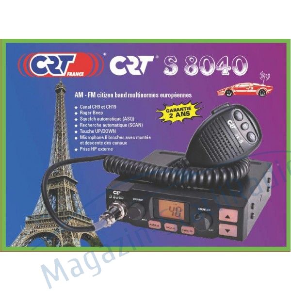 Statie Radio CB CRT S 8040