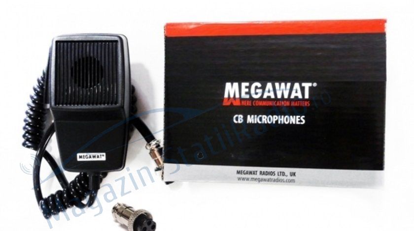 Microfon Megawat cu 6 pini dinamic compatibil cu statiile President
