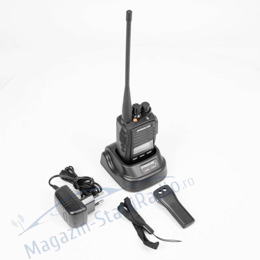 Statie radio portabila VHF PNI V-600, 136-174 MHz, IP67 Dynascan 