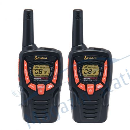 Statie PMR walkie talkie COBRA AM 245, Raza de actiune pana la 5 km