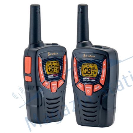 Statie PMR walkie talkie COBRA AM 645, Raza de actiune pana la 8 km