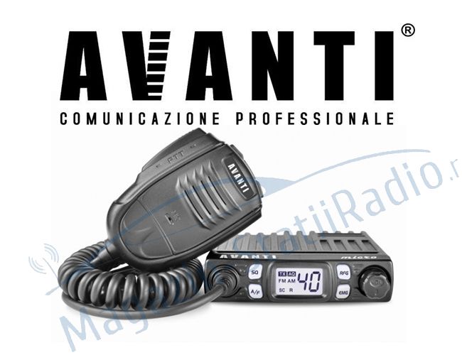 Statie Radio CB Avanti Micro 2 - Cea mai mica statie din lume - 5ANI Garantie