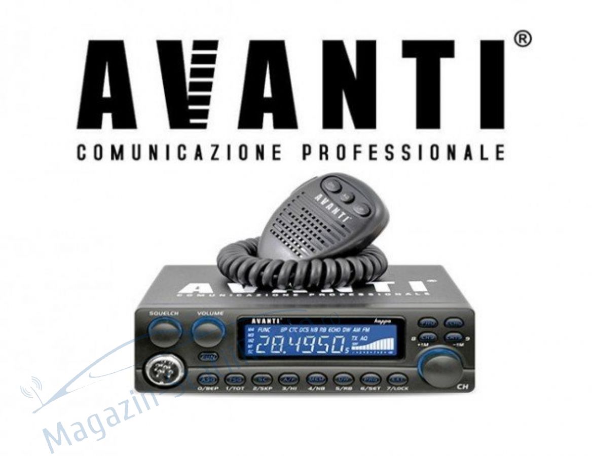 Statie Radio CB Avanti Kappa Professionale V3- Model nou, ASQ,RB