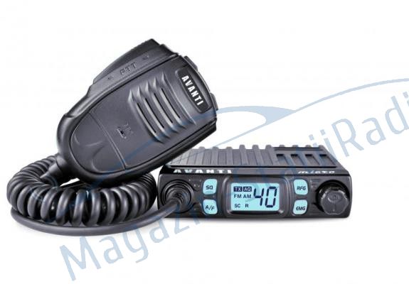 Set: Statie Radio CB Avanti Micro 4w putere + Antena CB PNI ML 160 mag 145 
