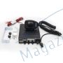 Statie radio CB President MARTIN ASC, Roger Beep, Scan, ANL Filter, 4W, 12V/24V cu Display multicolor