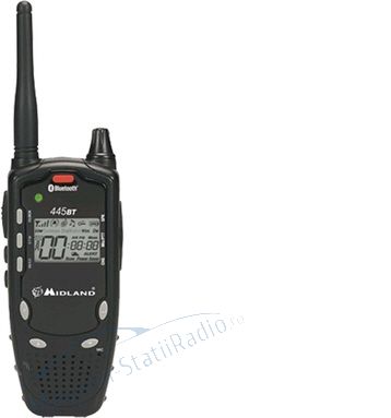 Statie radio PMR portabila Midland Alan 445 cu incarcator inclus
