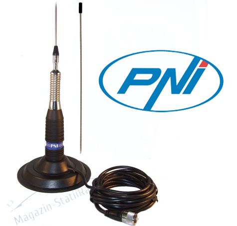 Antena CB PNI ML 160 lungime 145 cm si magnet 145 mm inclus