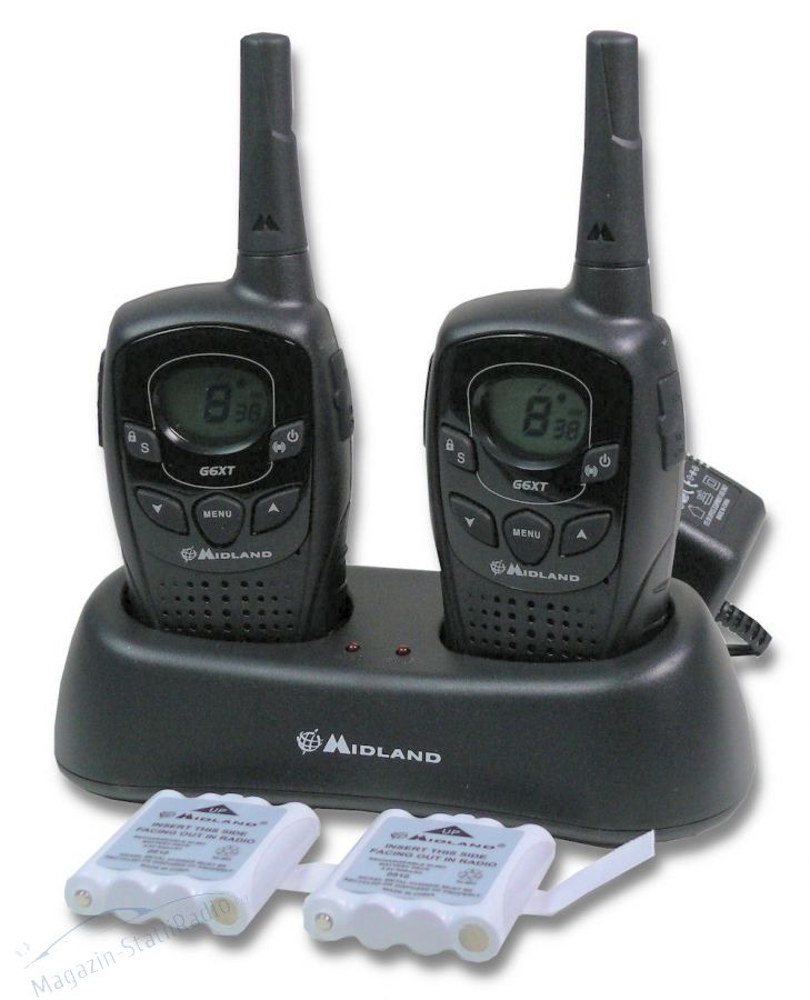 Statie radio PMR portabila Midland G6 XT set