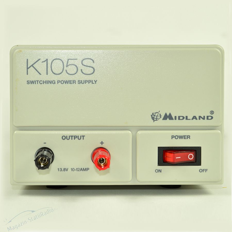 Sursa tensiune Midland K105S 220V-12V curent nominal 10A