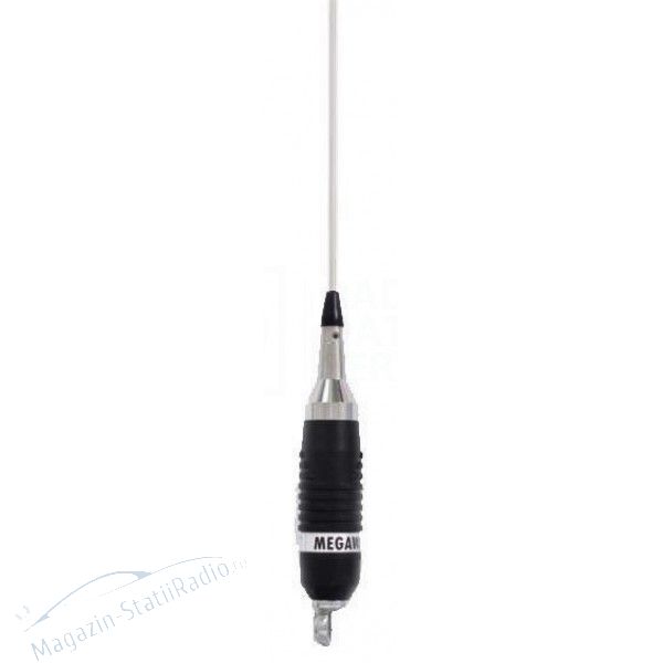 Antena Radio CB MEGAWAT MW 140 SILVER + Montura fixa T302