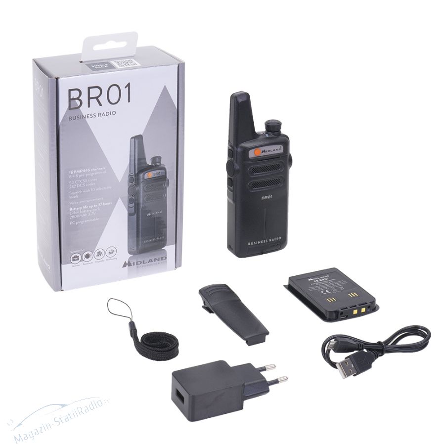 Statie radio PMR portabila Midland BR01