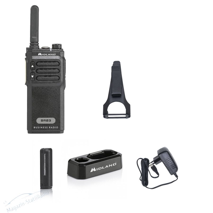 Statie radio PMR portabila Midland BR03