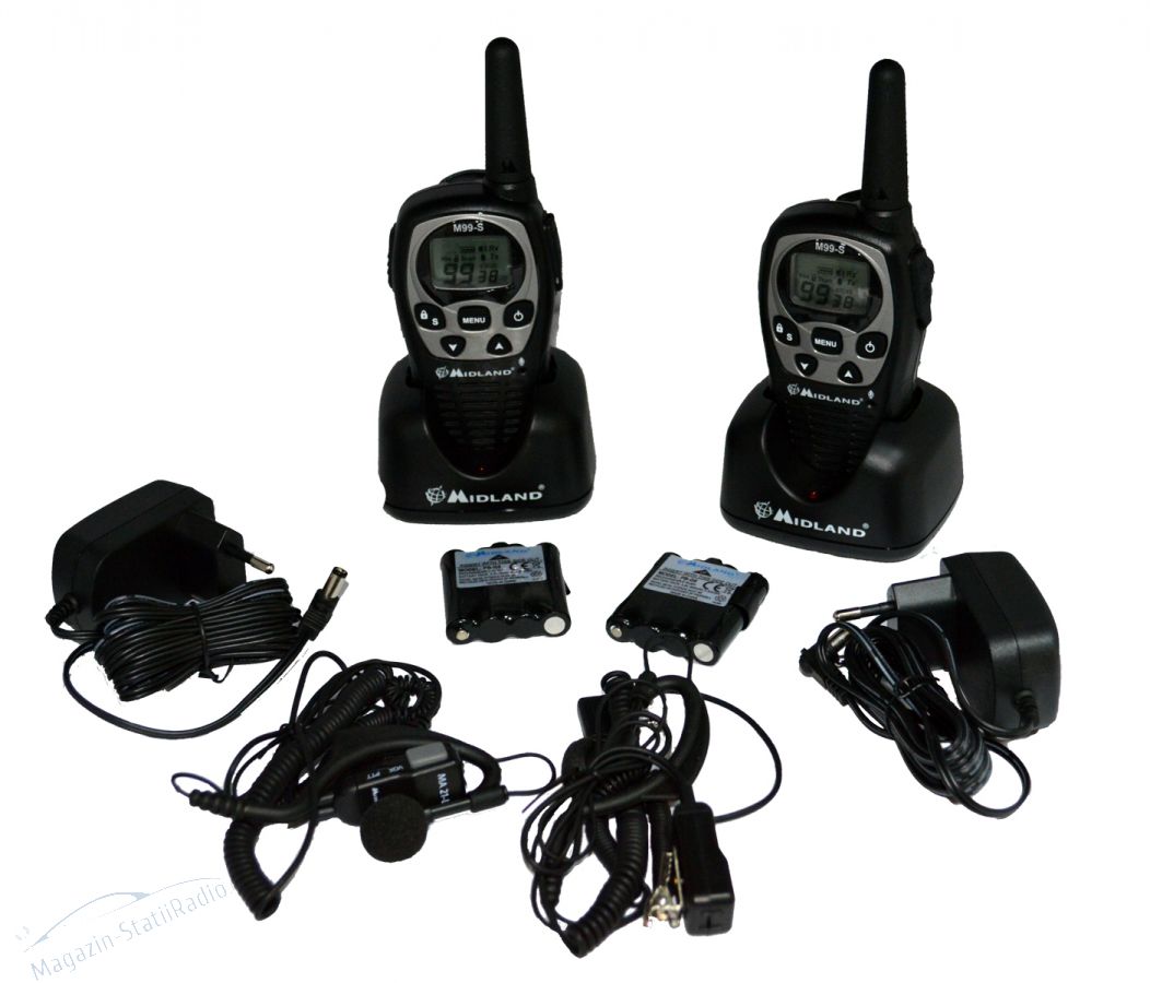 Statie radio PMR portabila Midland M99-S set