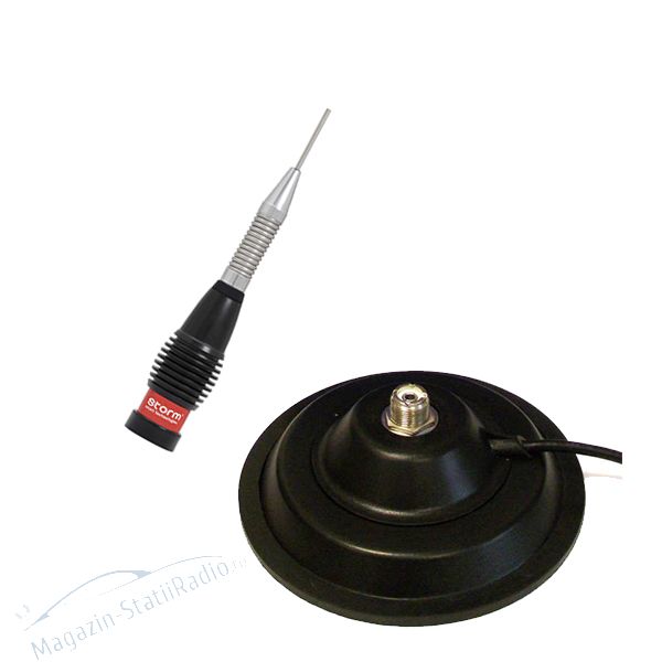 Antena Radio CB Storm ML 110 turbo + Magnet 140mm