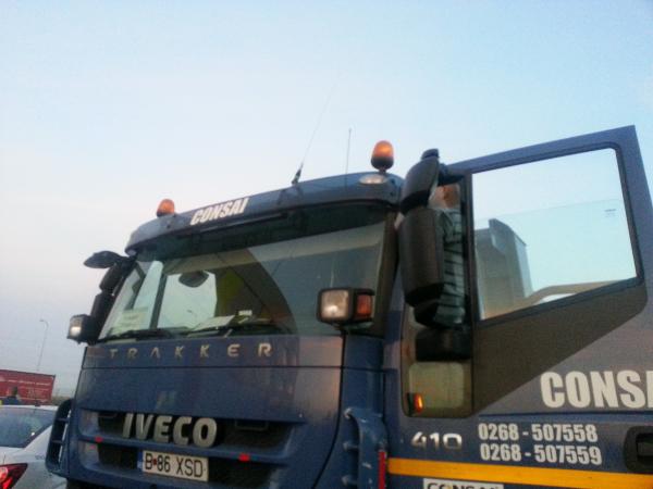 Montaj/Montare antena radio CB pe TIR IVECO