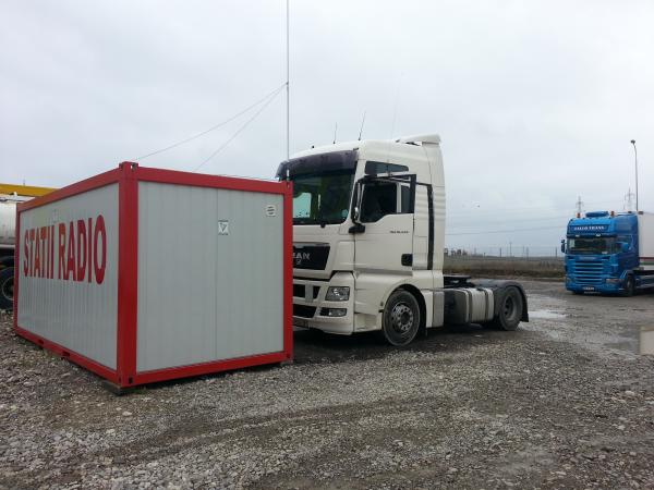 Montaj/Montare antena radio CB pe TIR MAN