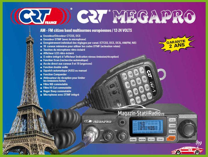 Nou! Model 2016 de la CRT: MEGAPRO, disponibil in curand!
