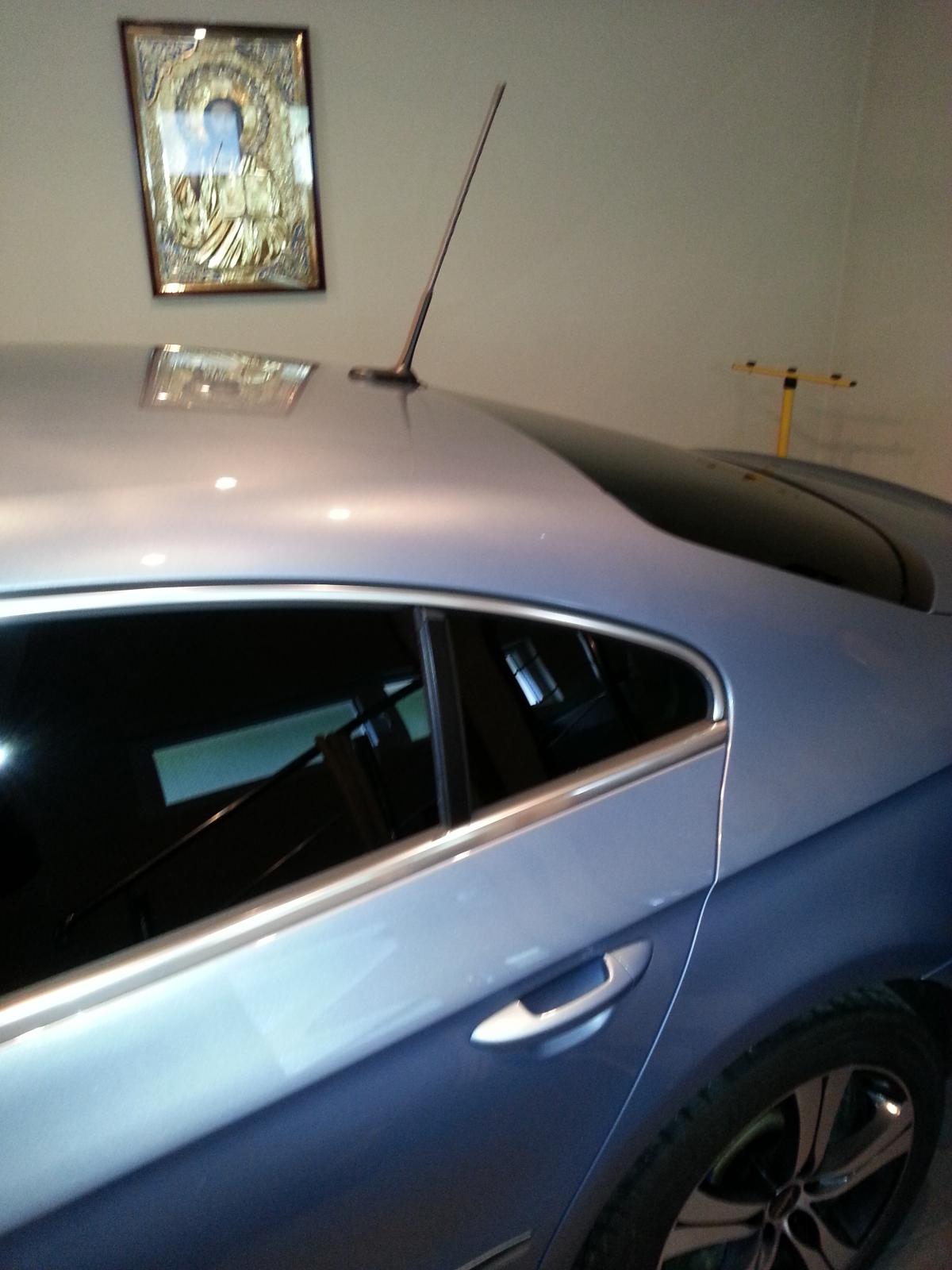 Montaj/Montare Statie radio + Antena radio CB pe VW Passat CC