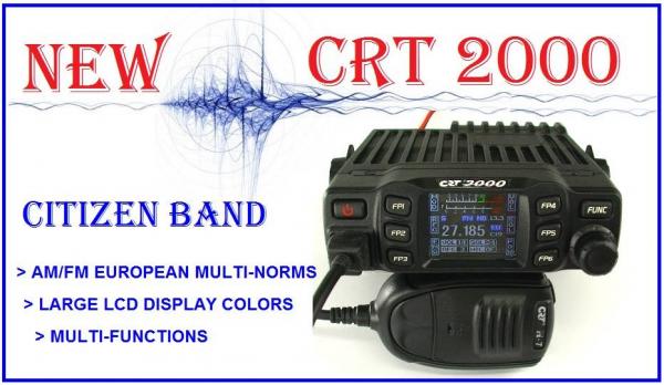 Date tehnice statie radio CB 2016 CRT 2000