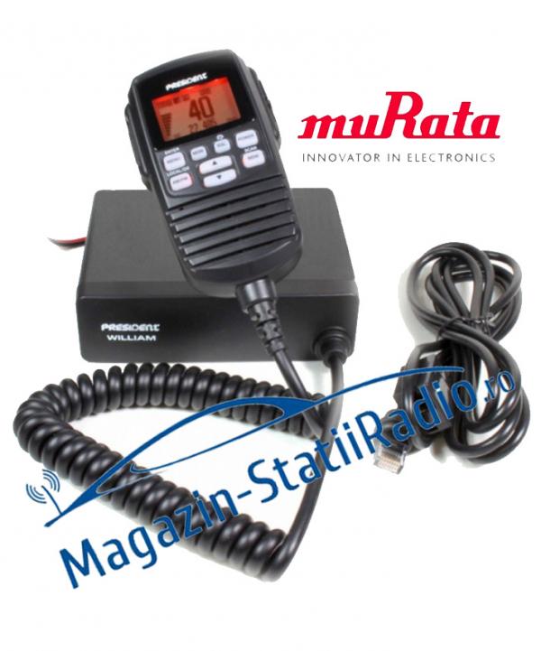 Testare, unboxing, prezentare statie President William MuRata 2016