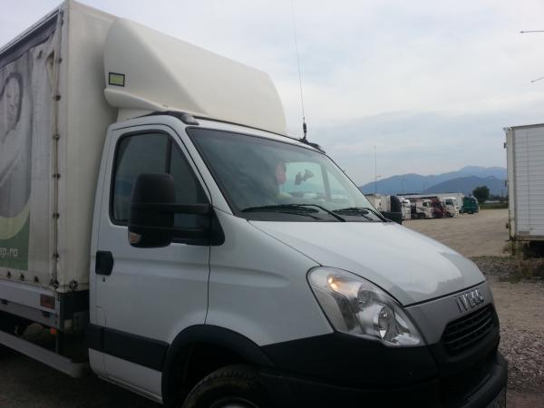 Montaj/Montare antena radio CB pe Duba/Autoutiliara IVECO