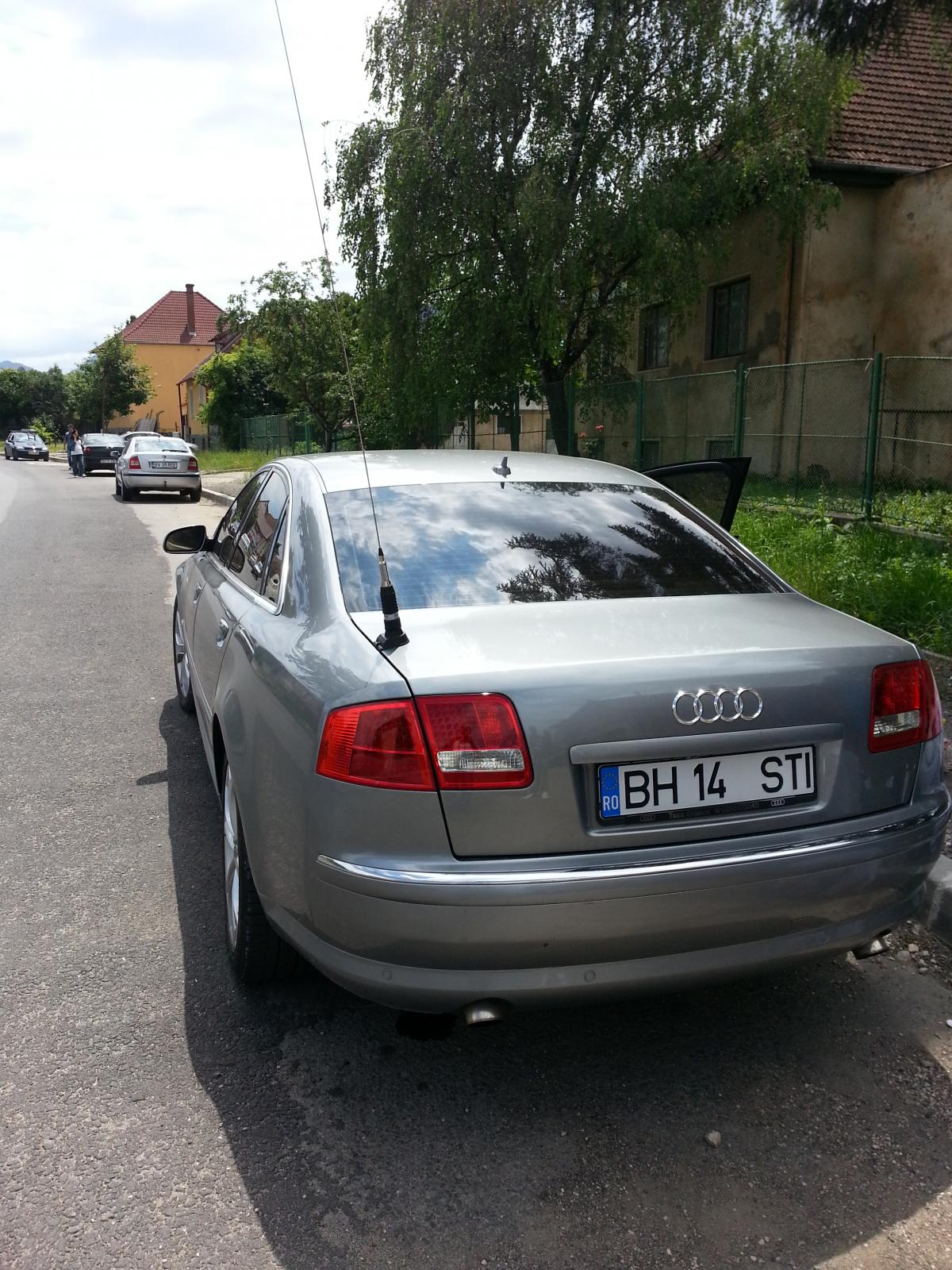 Montaj/Montare Statie radio CB + Antena radio CB pe AUDI A8