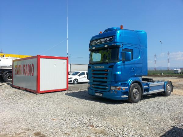 Montaj/Montare Antena radio CB pe TIR SCANIA